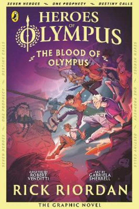 The Blood of Olympus: The Graphic Novel (Heroes of Olympus Book 5) by Rick Riordan - 9780241686591