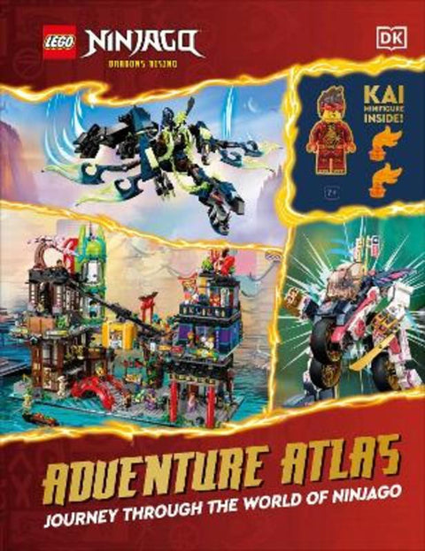 LEGO Ninjago Dragons Rising Adventure Atlas by DK - 9780241712306