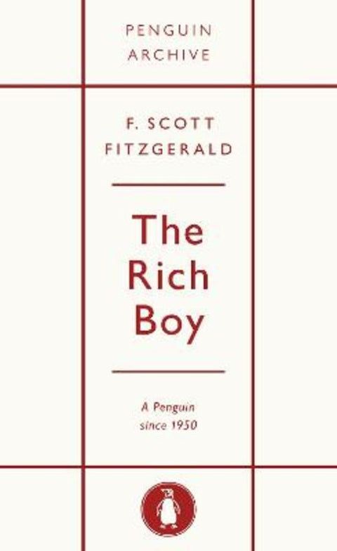 The Rich Boy by F. Scott Fitzgerald - 9780241746271