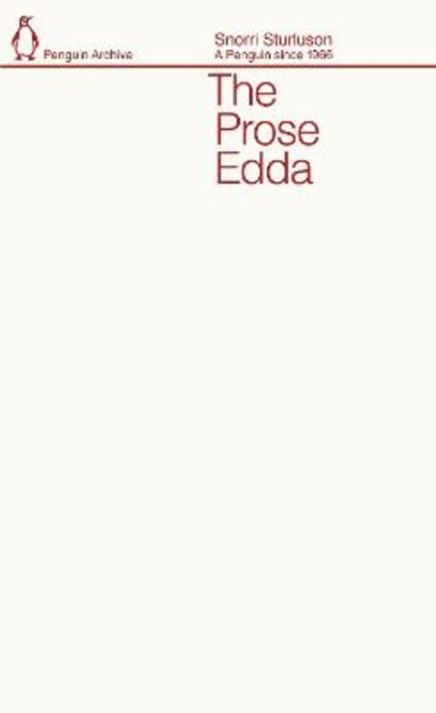 The Prose Edda by Snorri Sturluson - 9780241752296