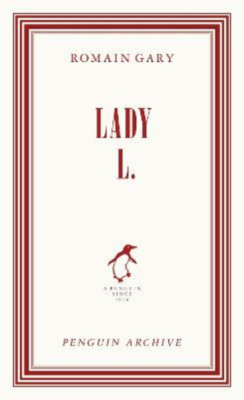 Lady L. by Romain Gary - 9780241752340