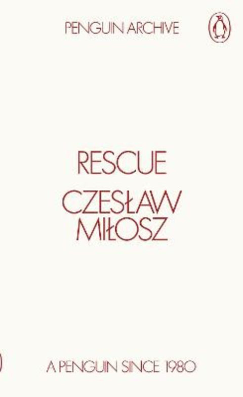 Rescue by Czeslaw Milosz - 9780241752395
