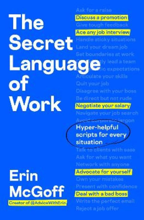 The Secret Language of Work by Erin McGoff - 9780241802557