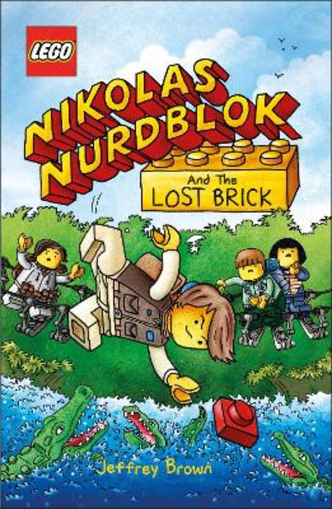 LEGO Nikolas Nurdblok and the Lost Brick by Jeffrey Brown - 9780241809563