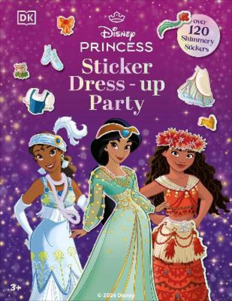 Disney Princess Sticker Dress-up Party by DK - 9780241814574