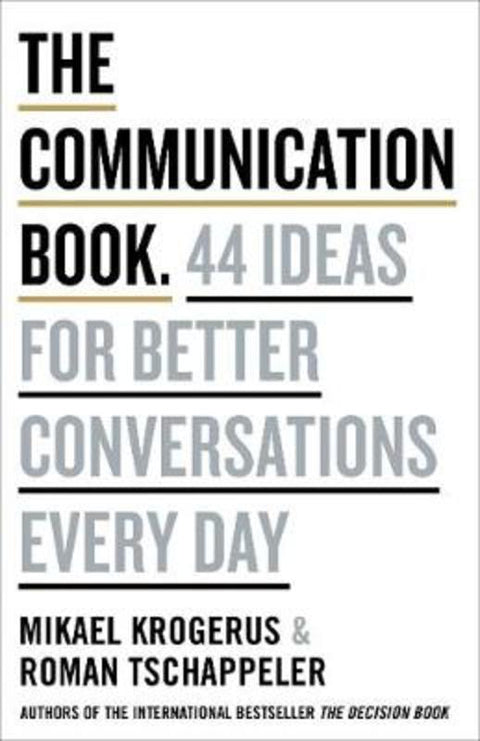The Communication Book by Mikael Krogerus - 9780241982280