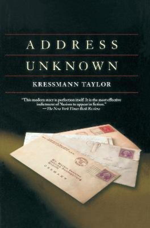 Address Unknown by Kathrine Kressmann Taylor - 9780285636293