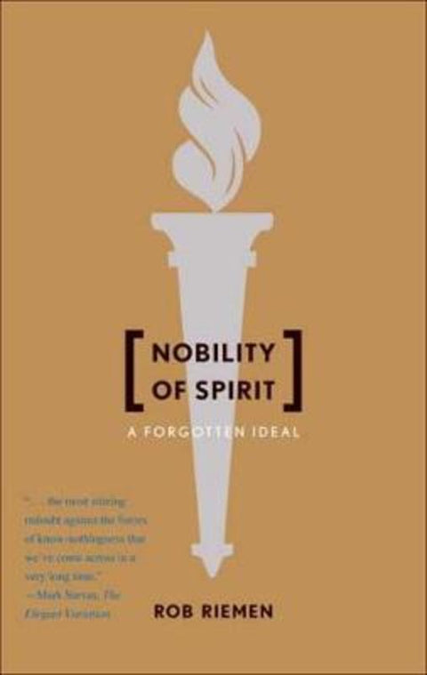 Nobility of Spirit by Rob Riemen - 9780300158533