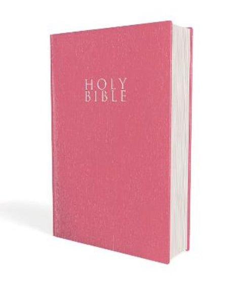 NIV, Gift and Award Bible, Leather-Look, Pink, Red Letter, Comfort Print by Zondervan - 9780310450429