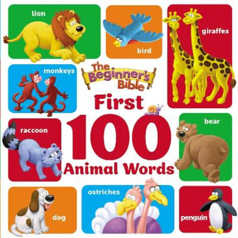 The Beginner's Bible First 100 Animal Words by The Beginner's Bible - 9780310770633