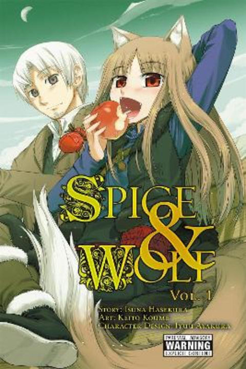 Spice And Wolf: Vol 1 - Manga by Isuna Hasekura - 9780316073394