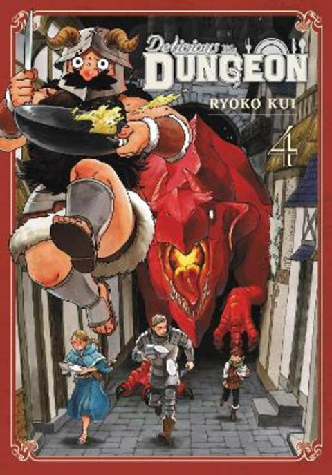 Delicious in Dungeon, Vol. 4 by Abigail Blackman - 9780316446402