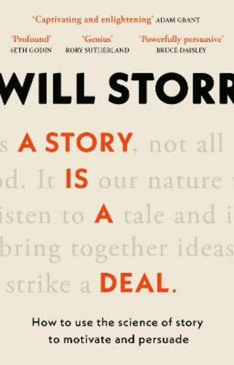 A Story is a Deal by Will Storr - 9780349437255