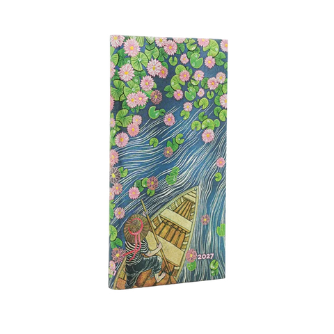 2027 Lotus River Slim Hardcover Weekly Planner