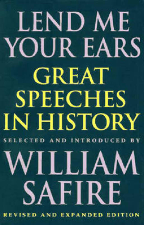 LEND ME YOUR EARS 2E EXP CL by William Safire - 9780393040050