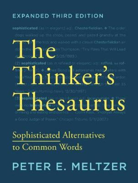 The Thinker's Thesaurus by Peter E. Meltzer - 9780393351255