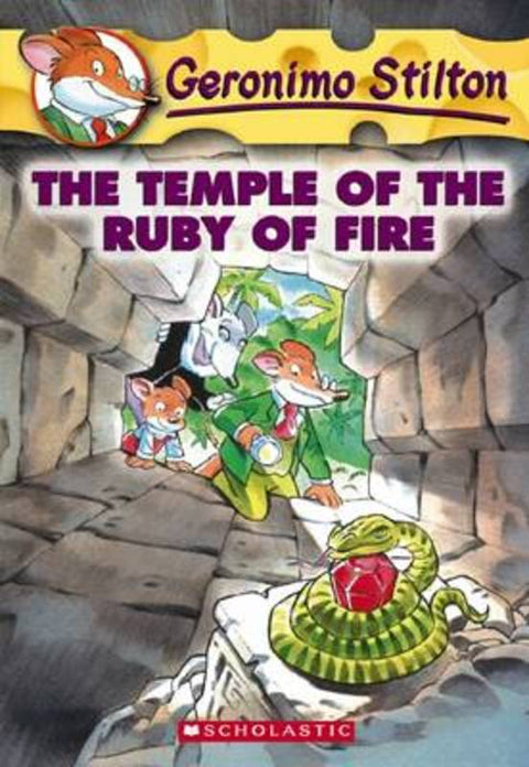 The Temple of the Ruby of Fire (Geronimo Stilton #14) by Geronimo Stilton - 9780439661638