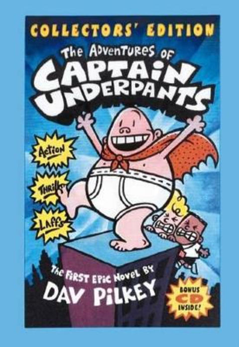Captain Underpants: #1 Adventures of Captain Underpants Collector's Edition by Dav Pilkey - 9780439756686