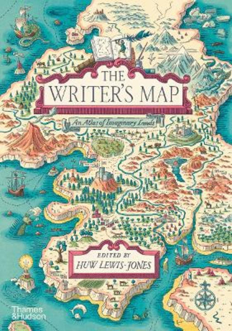 The Writer's Map by Huw Lewis-Jones - 9780500030875