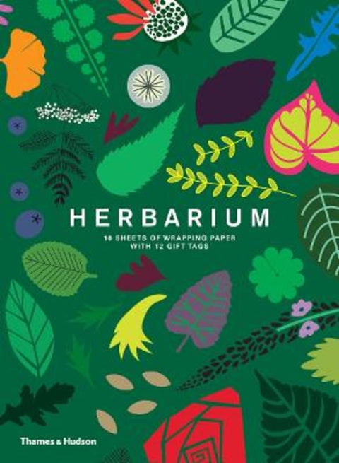 Herbarium: Gift Wrapping Paper Book by Caz Hildebrand - 9780500420652