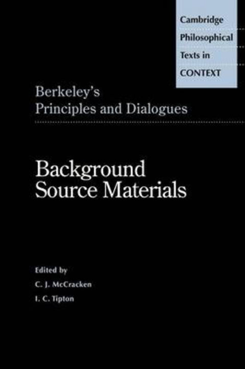 Berkeley's Principles and Dialogues by George Berkeley - 9780521498067