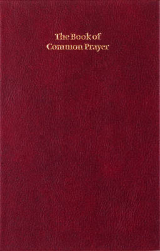 Book of Common Prayer, Enlarged Edition, Burgundy, CP420 701B Burgundy - 9780521612425