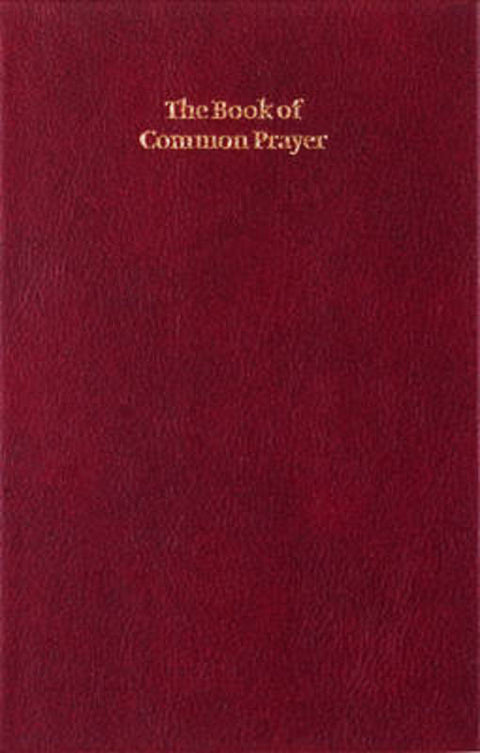 Book of Common Prayer, Enlarged Edition, Burgundy, CP420 701B Burgundy - 9780521612425