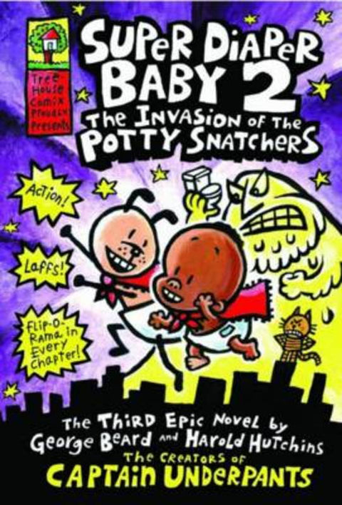 Super Diaper Baby: #2 Invasion of the Potty Snatchers by Dav Pilkey - 9780545175326