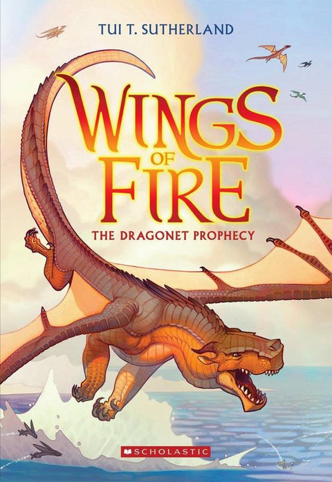 Wings of Fire: The Dragonet Prophecy (b&w) by Tui T. Sutherland - 9780545349239