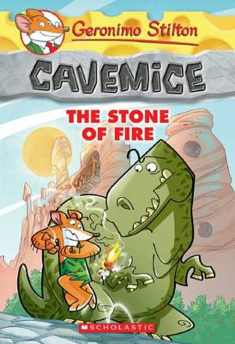 The Stone of Fire (Geronimo Stilton Cavemice #1) by Geronimo Stilton - 9780545447744