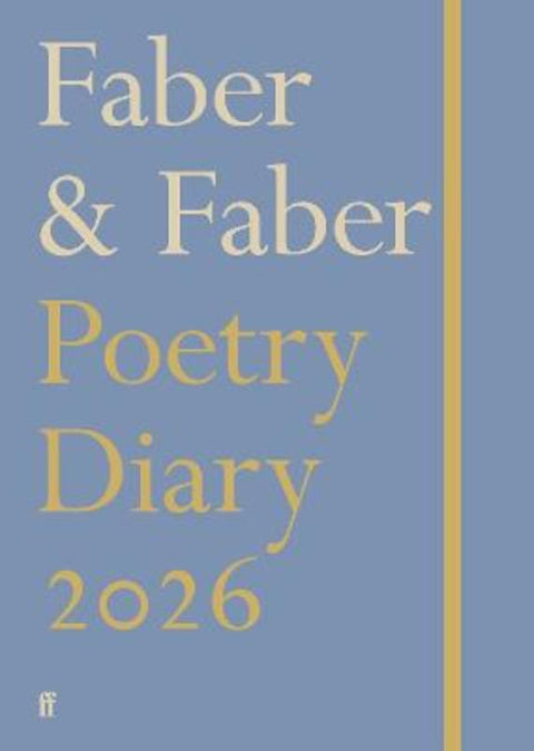 Faber Poetry Diary 2026 from Various Poets - Harry Hartog gift idea