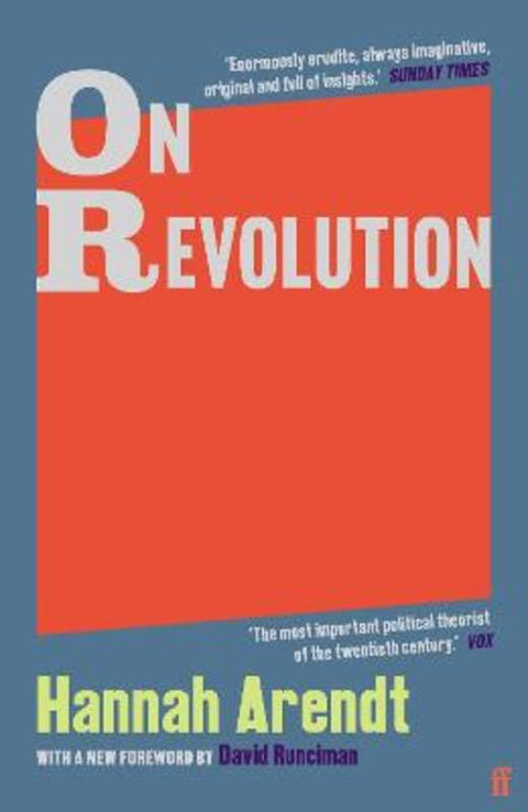 On Revolution by Hannah Arendt - 9780571399253