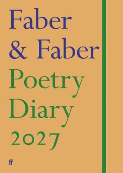 Faber Poetry Diary 2027 from Various Poets - Harry Hartog gift idea