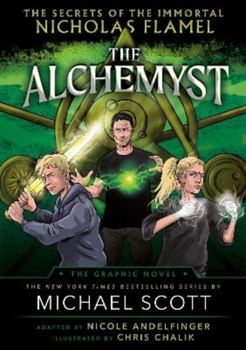 The Alchemyst: The Secrets of the Immortal Nicholas Flamel Graphic Novel by Michael Scott - 9780593304686