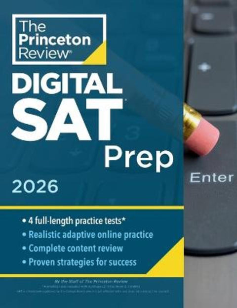 Princeton Review Digital SAT Prep, 2026 by The Princeton Review - 9780593518359