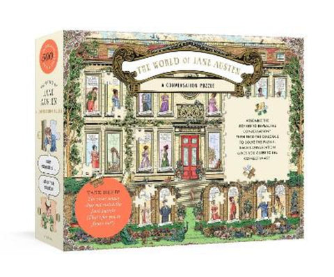 The World of Jane Austen: A Conversation Puzzle from Jacqui Oakley - Harry Hartog gift idea