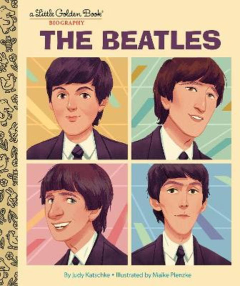 The Beatles: A Little Golden Book Biography from Judy Katschke - Harry Hartog gift idea