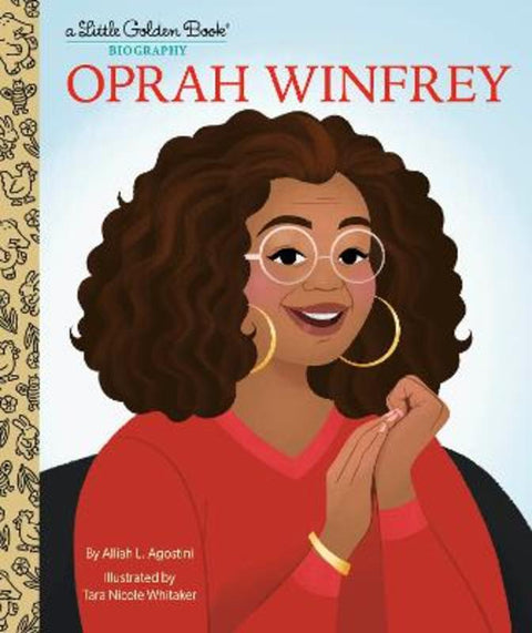 Oprah Winfrey: A Little Golden Book Biography from Alliah L. Agostini - Harry Hartog gift idea