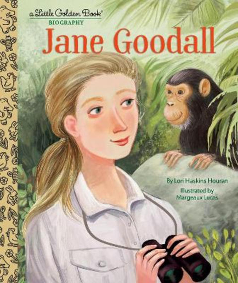 Jane Goodall: A Little Golden Book Biography from Lori Haskins Houran - Harry Hartog gift idea