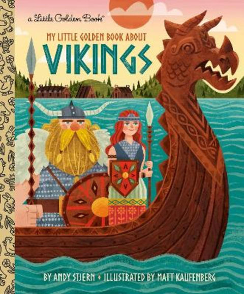 My Little Golden Book About Vikings by Andy Stjern - 9780593703304