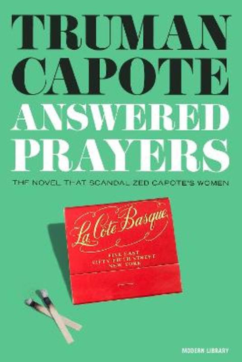 Answered Prayers by Truman Capote - 9780593731109