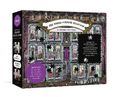 The World of Edgar Allan Poe: A Conversation Puzzle from Jacqui Oakley - Harry Hartog gift idea