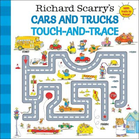 Richard Scarry's Cars and Trucks Touch-and-Trace by Richard Scarry - 9780593808337