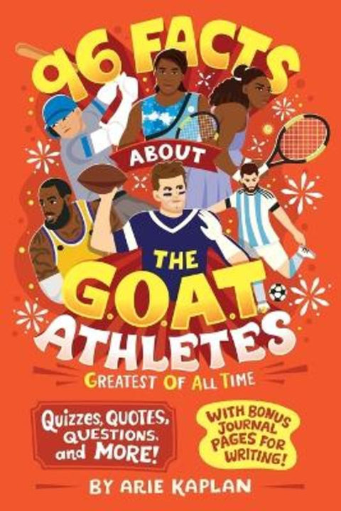96 Facts About the G.O.A.T. Athletes (Greatest of All Time) from Arie Kaplan - Harry Hartog gift idea