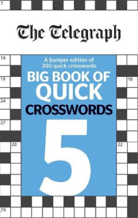 The Telegraph Big Book of Quick Crosswords 5 by Telegraph Media Group Ltd - 9780600636175