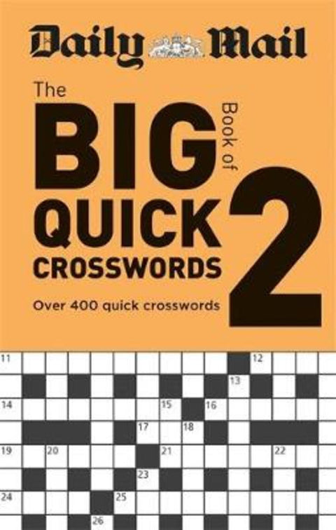 Daily Mail Big Book of Quick Crosswords Volume 2 by Daily Mail - 9780600636298