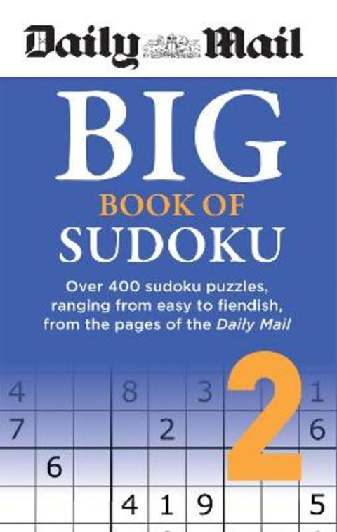 Daily Mail Big Book of Sudoku Volume 2 from Daily Mail - Harry Hartog gift idea