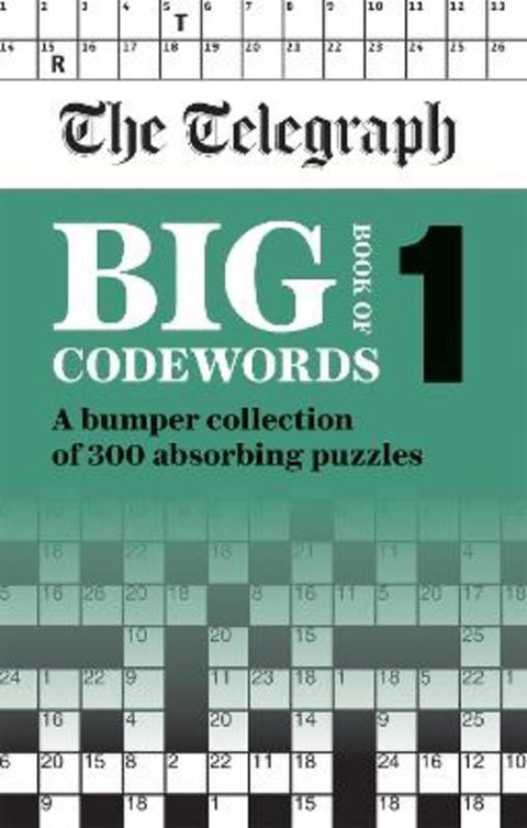 The Telegraph Big Book of Codewords 1 from Telegraph Media Group Ltd - Harry Hartog gift idea