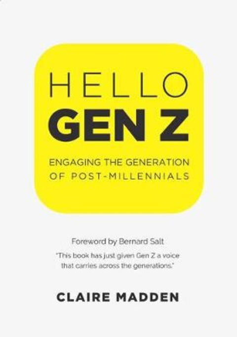 Hello Gen Z by Claire Madden - 9780648170402