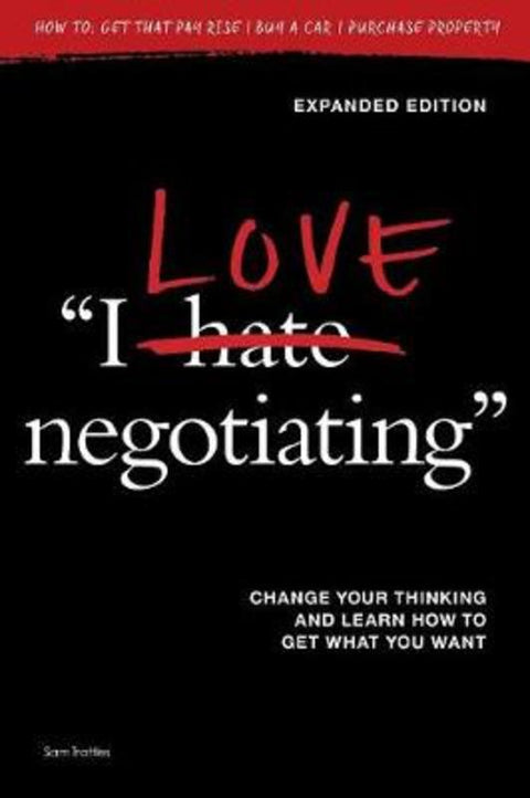 I Love Negotiating by Sam Trattles - 9780648542209